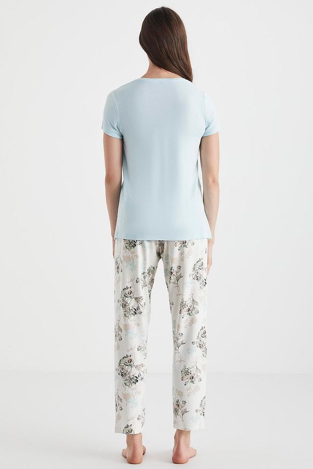 Yumuşak dokulu pijama takmı - 4