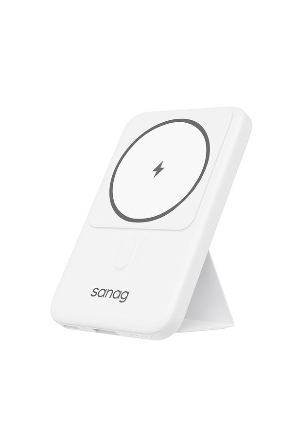 Sanag C06 Magsafe Powerbank 10000mah Standlı Hızlı Taşınabilir Type-C ve USB Çıkışlı Batarya - 1
