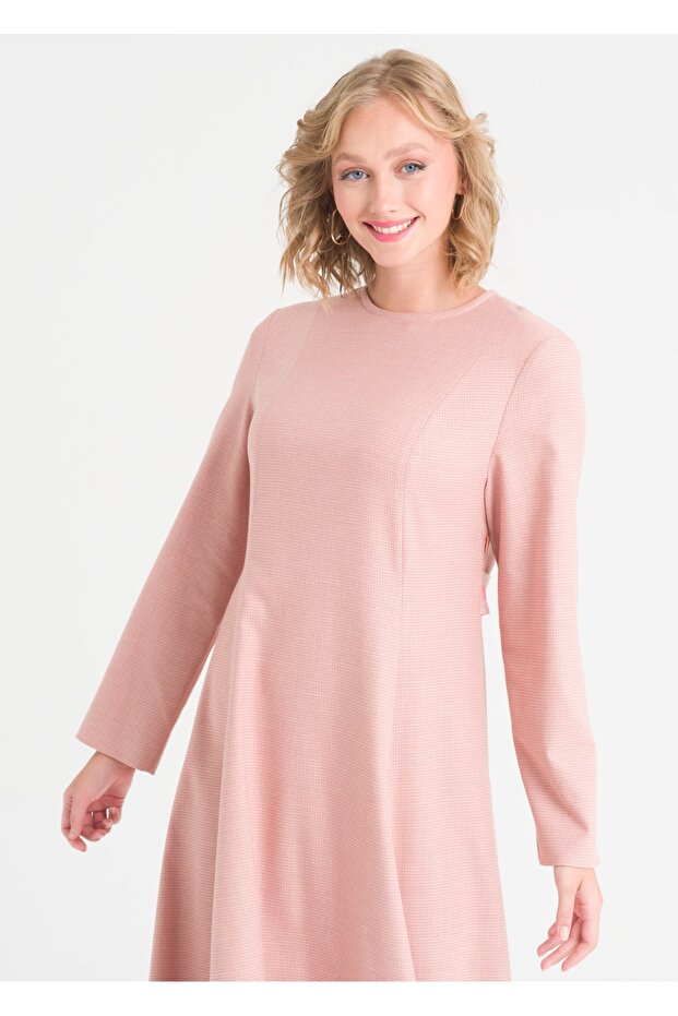 Kuplu Kloş Elbise - 5