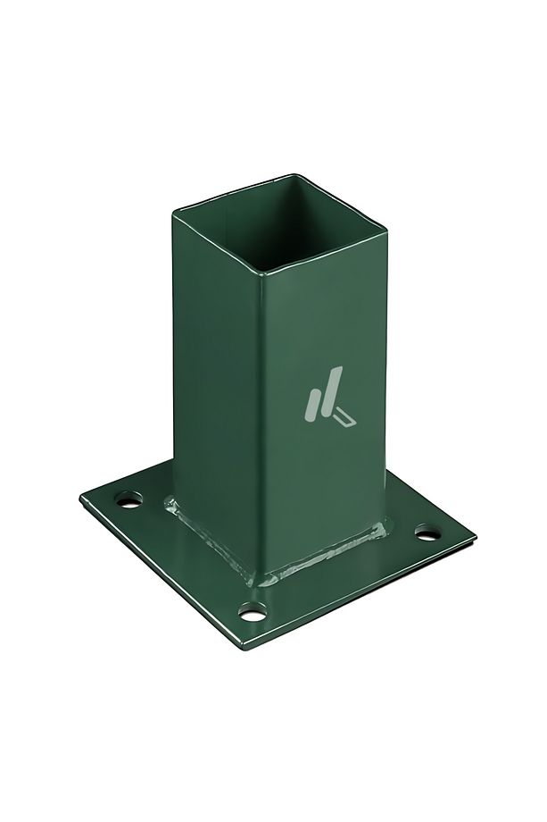 1 Adet Panel Çit Direği 100 CM Aksesuarlar Dahil - 4