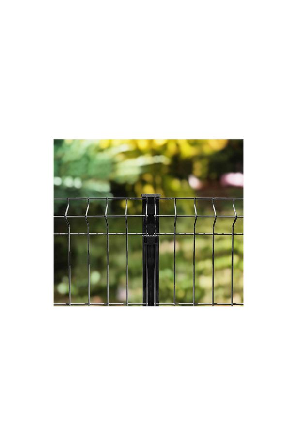 5 Adet Panel Çit Direği 100 CM Aksesuarlar Dahil - 5