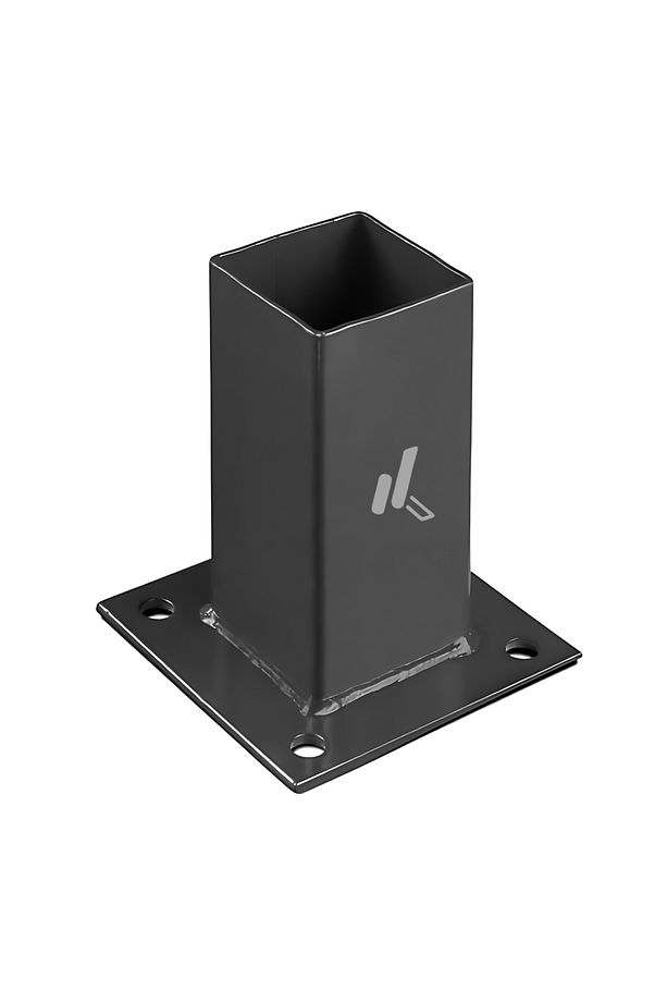 5 Adet Panel Çit Direği 100 CM Aksesuarlar Dahil - 4