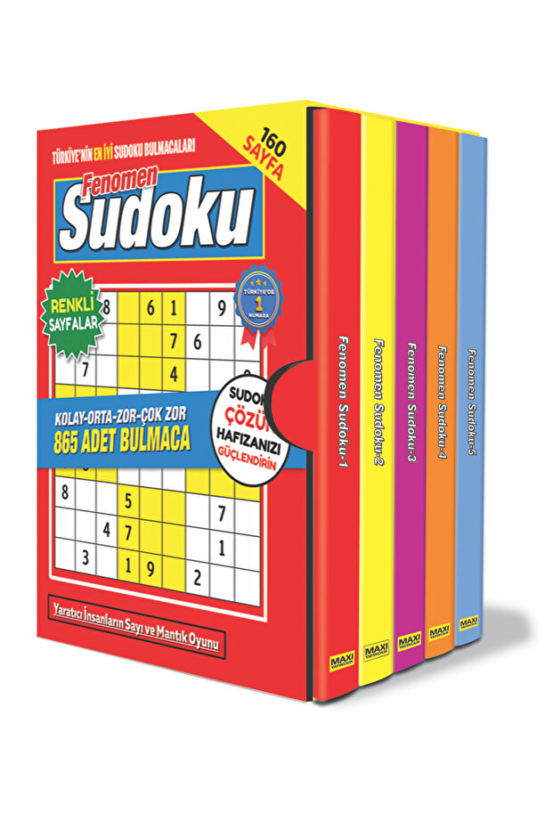 Sudoku 5 Kitap - 1