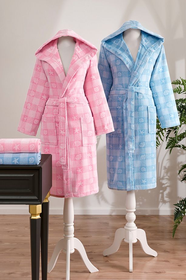 Özdilek Shell Plaid Kadife Happy Aile Seti - 1