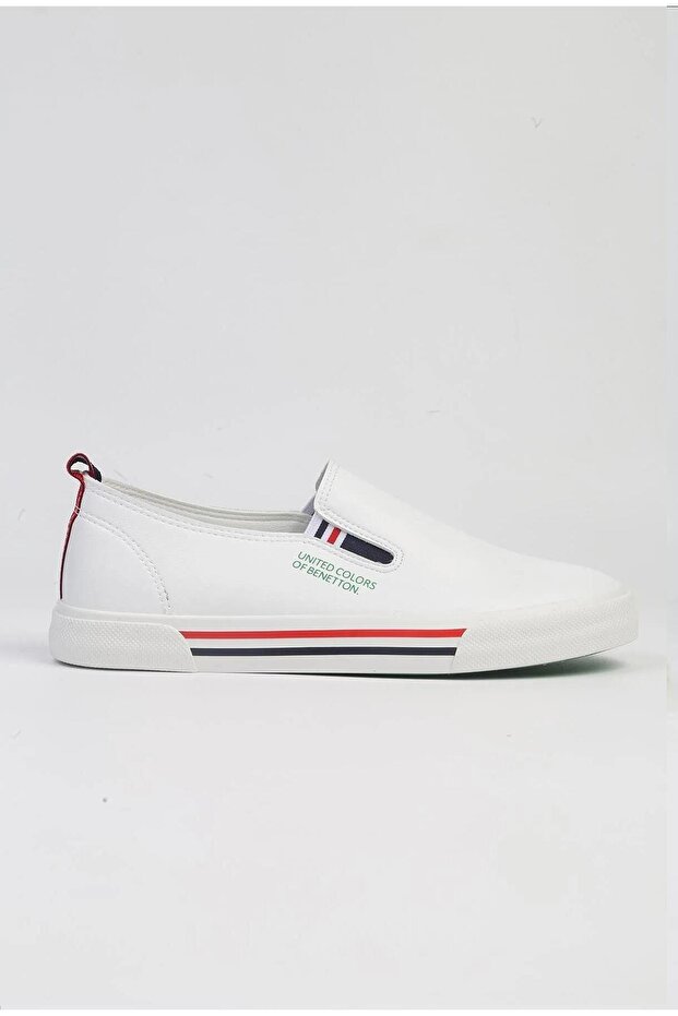 Bnı-10087 White Imported Men's Sports Shoes