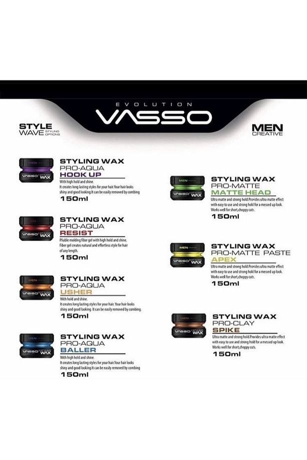 24 Saat Dalgalı Ve Kıvırcık Saçlar Için Süper Tutuş Ve Parlaklık Kazandıran Wax - Hook-up Pro 150 ml - 7
