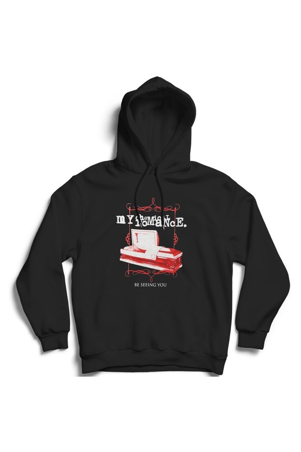 My Chemical Romance, Be Seeing You, Coffin, Rock Metal Music Band Cotton Hooded Sweatshirt Hoodie