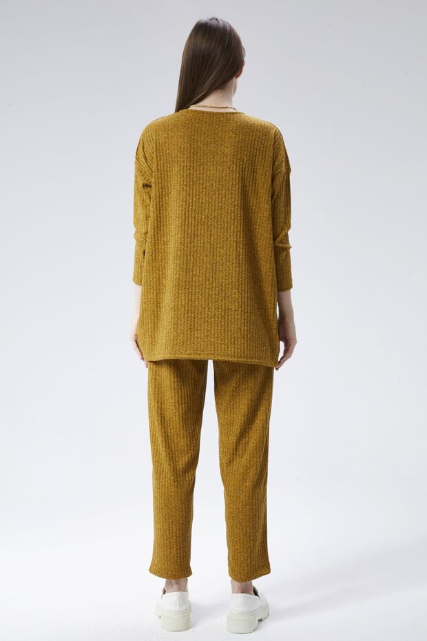 Triko Comfort Ikili Takım - Hardal - 4