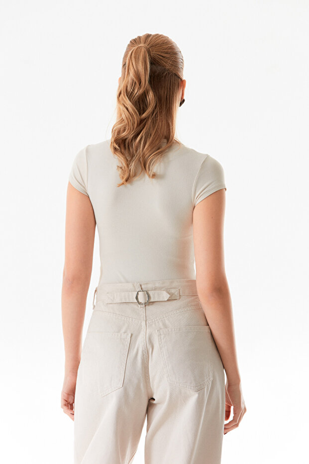 Basic Bisiklet Yaka Body - 6