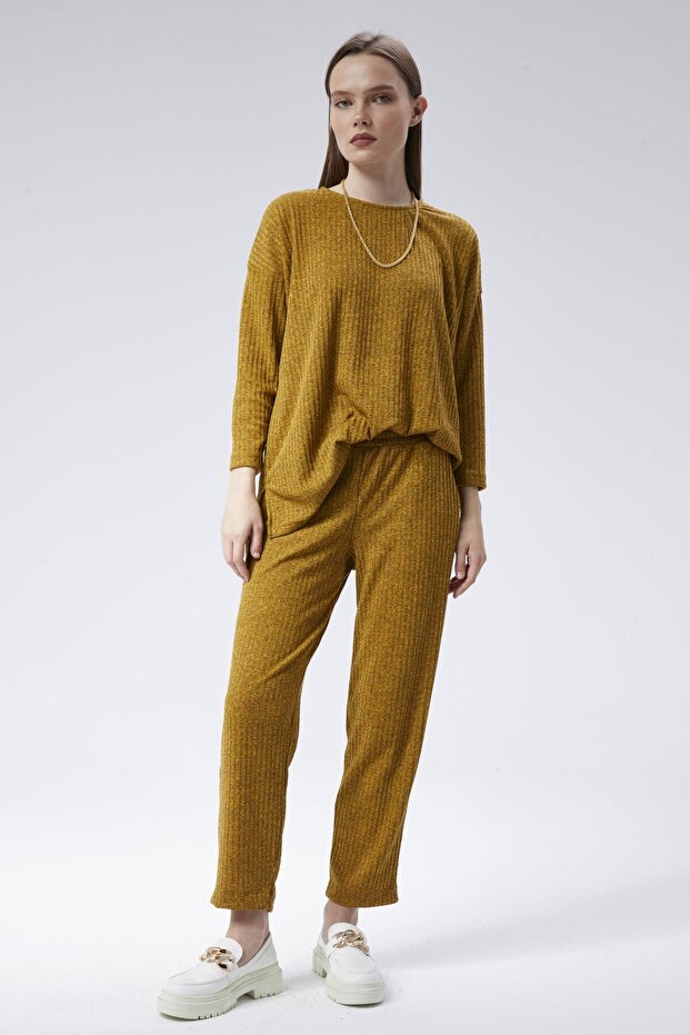 Triko Comfort Ikili Takım - Hardal - 5