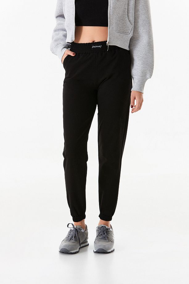 Cepli Beli Lastikli Jogger Eşofman Altı - 7