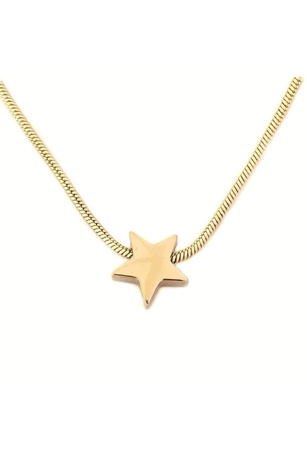 Surgical Steel Minimal Star Necklace (No Scar, No Allergy)