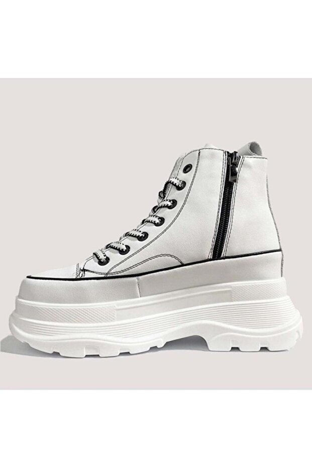 حذاء رياضي نسائي خفيف الوزن بنعل عالٍ 24K345-4 - 2