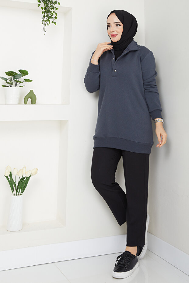 Removable Hooded 3 Thread Raster Sweatshirt