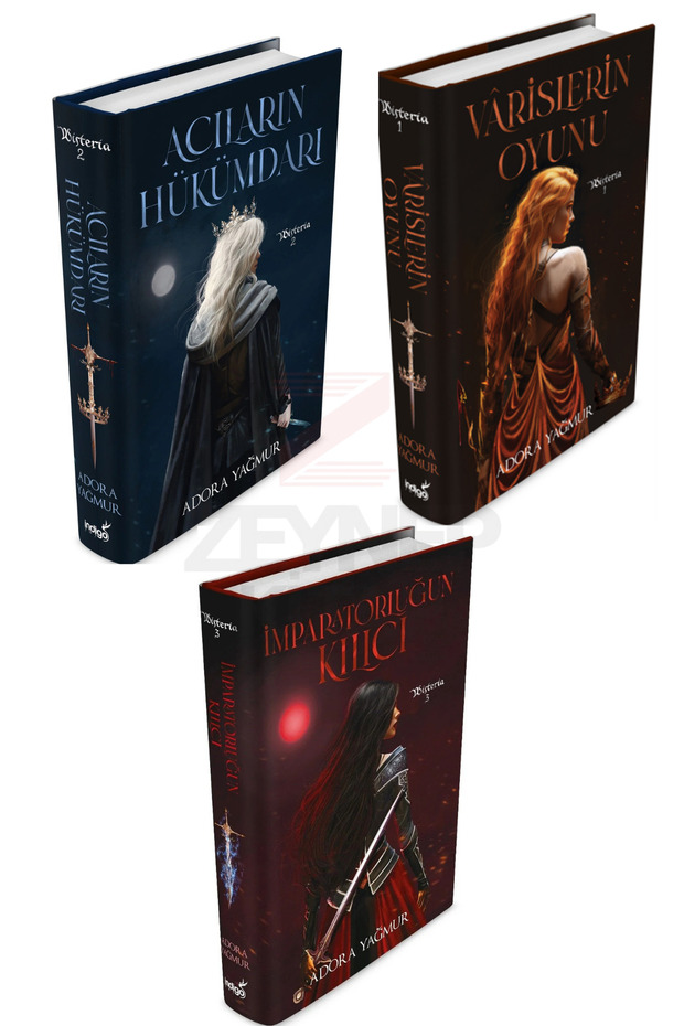 Wisteria Serisi ( Acıların Hükümdarı Varislerin Oyunu İmparatorluğun Kılıcı) 3 Kitap Set Ciltli