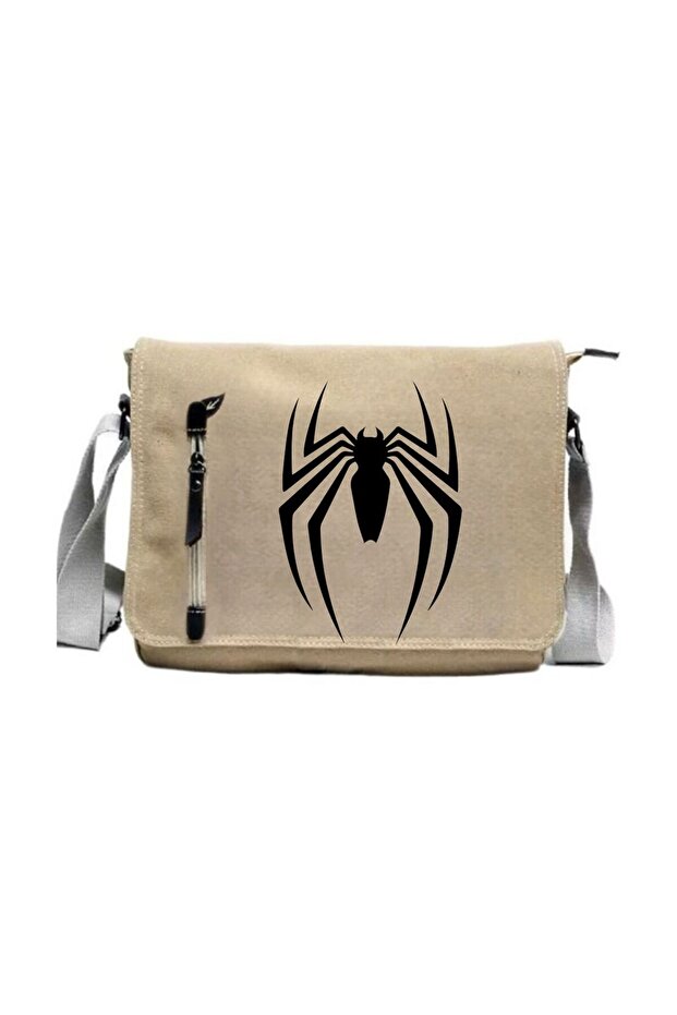 Printed Messenger Bag - 1