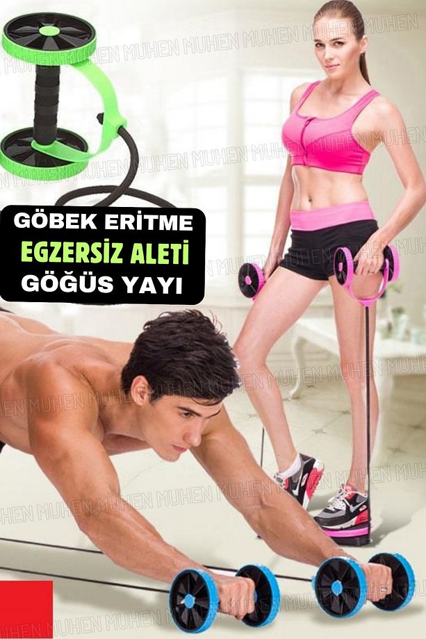 Spor Salonuna Gitmeden Göbek Eritme ve Karın Kası Çalıştırma İçin Kullanılabilir - 4