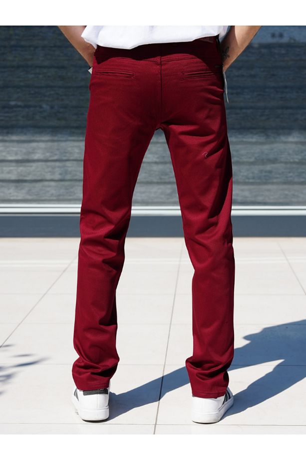 Regular Fit Kesim Likralı Kumaş Erkek Pantolon - 4