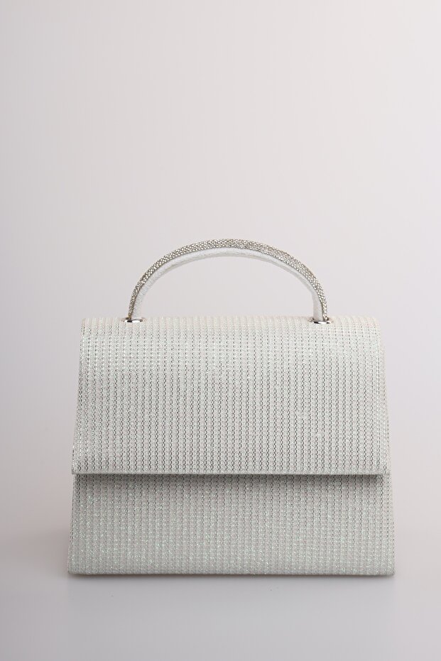 Elysara Eb0253 | Stylish Portfolio Bag with Striped Chupra Stone Handle
