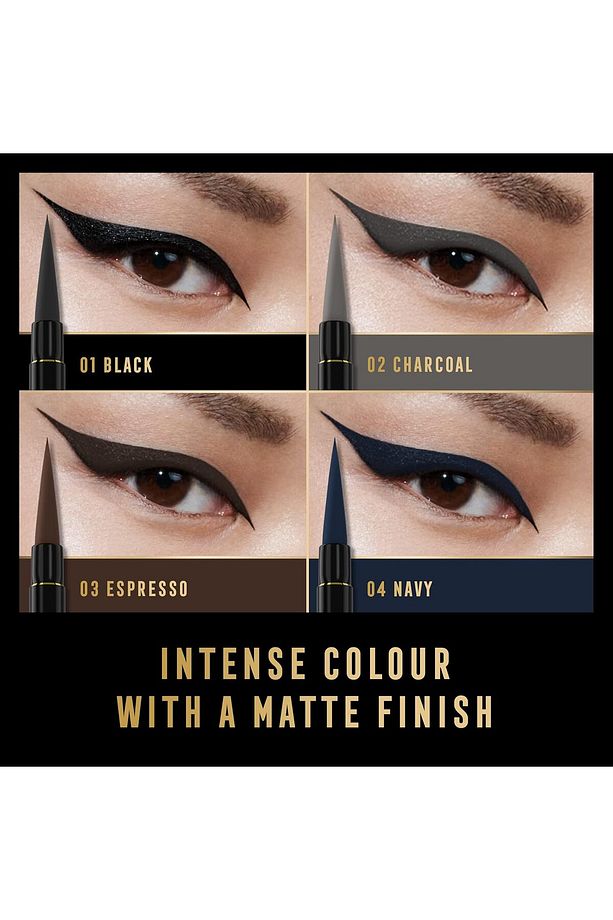 Masterpiece Mat Sıvı Eyeliner - 01 - Siyah, 1.7ml - 6