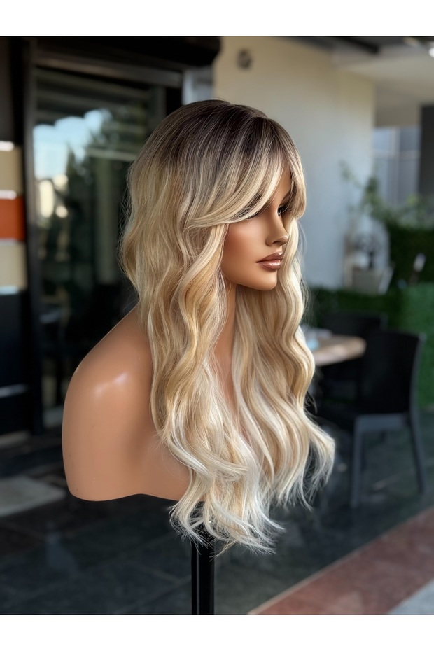 Vip Dalgalı Özel Ombreli Peruk - 3