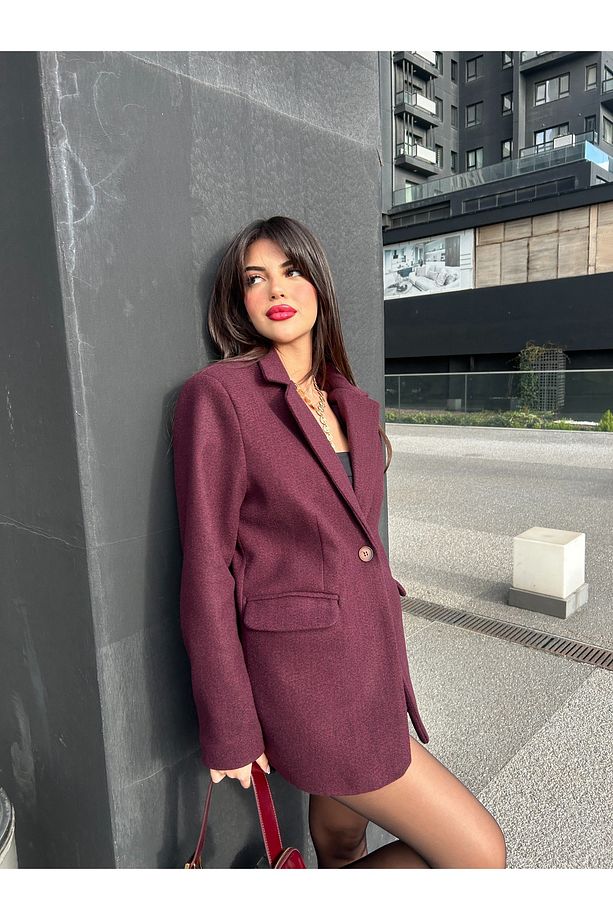 BLAZER KAŞE CEKET TEK DÜĞMELİ - 4