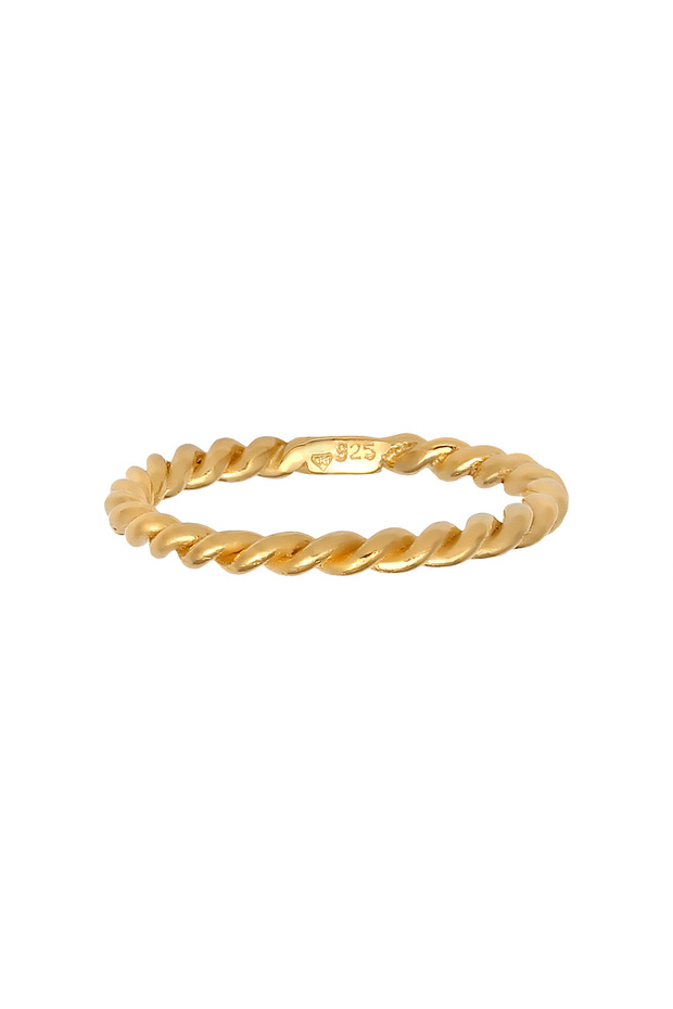 Ring Twisted Basic Simple aus 925er Sterlingsilber - 2