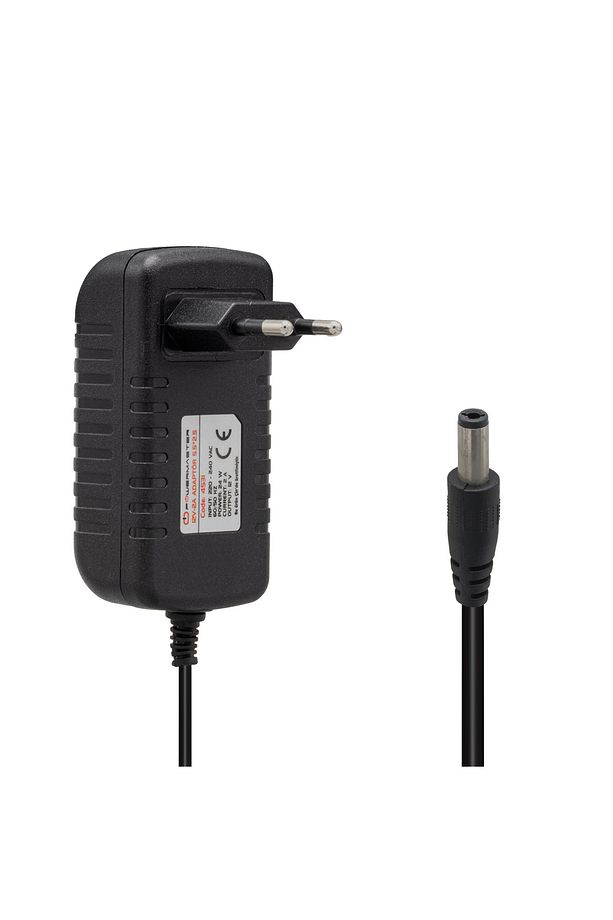 Pm-4531 12 Volt - 2 Amper 5.5*2.5 Mm Uçlu Plastik Kasa Priz Tipi Adaptör - 1