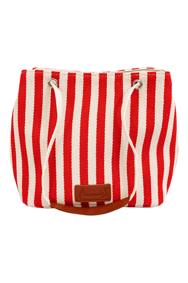 Tragetasche Rot – Leichte Canvas Damen Tasche für Alltag & Shopping - 2