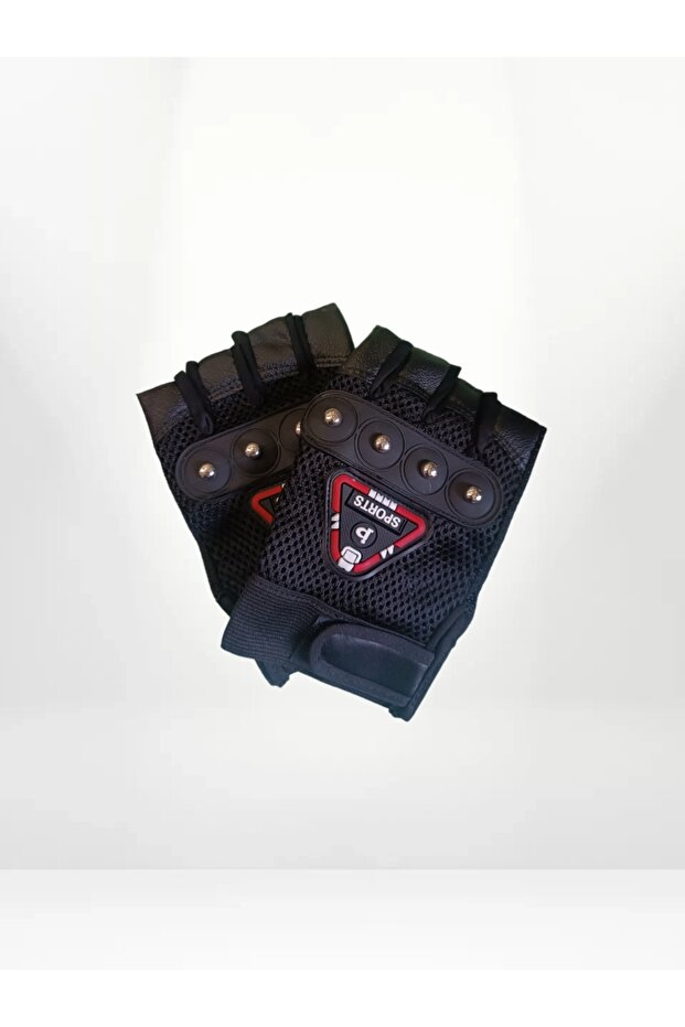 Suni Deri Kesik Eldiven - 1