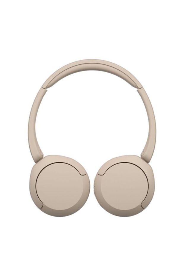 WH-CH520 Wireless Headphones|50 Hours of Battery Life and Quick Charging|DSEE Technology|Beige