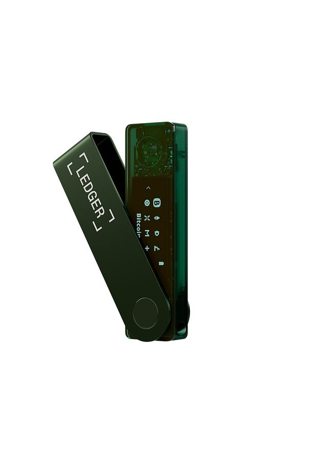 Nano X Zümrüt Yeşili Kripto Donanım Cüzdanı - 1