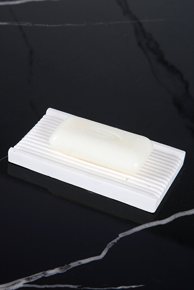 Handmade Rectangular Concrete Solid Soap Dispenser - 1