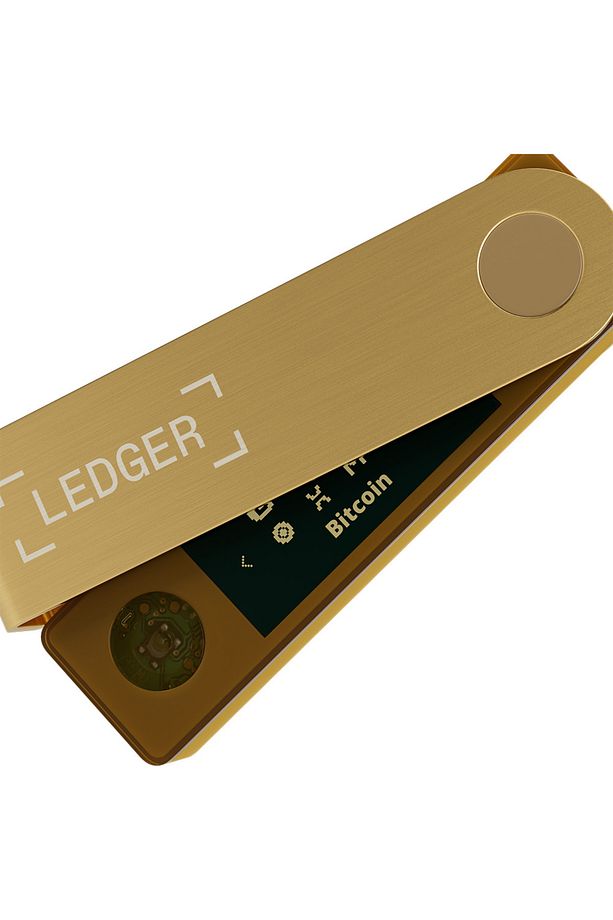 Nano X Altın Kripto Donanım Cüzdanı - 6