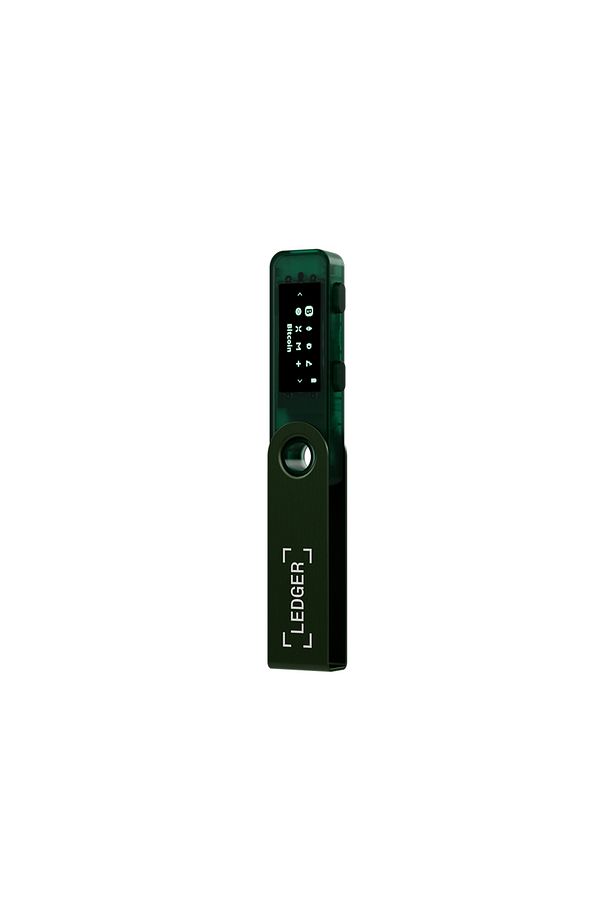 Nano S Plus Zümrüt Yeşili Kripto Donanım Cüzdanı - 4