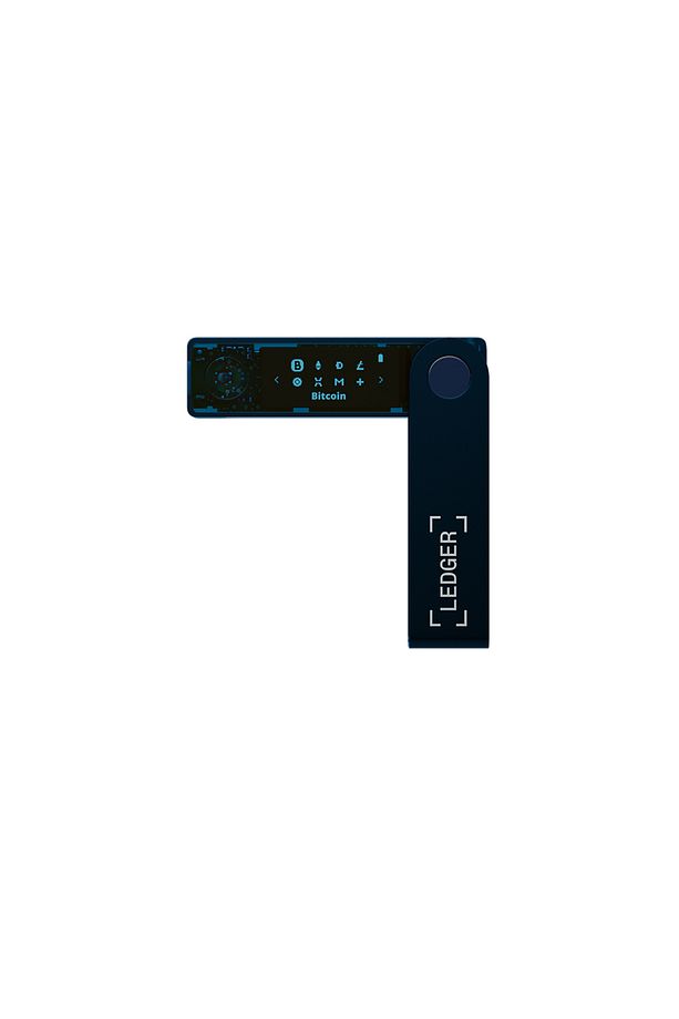 Nano X Safir Mavisi Kripto Donanım Cüzdanı - 2