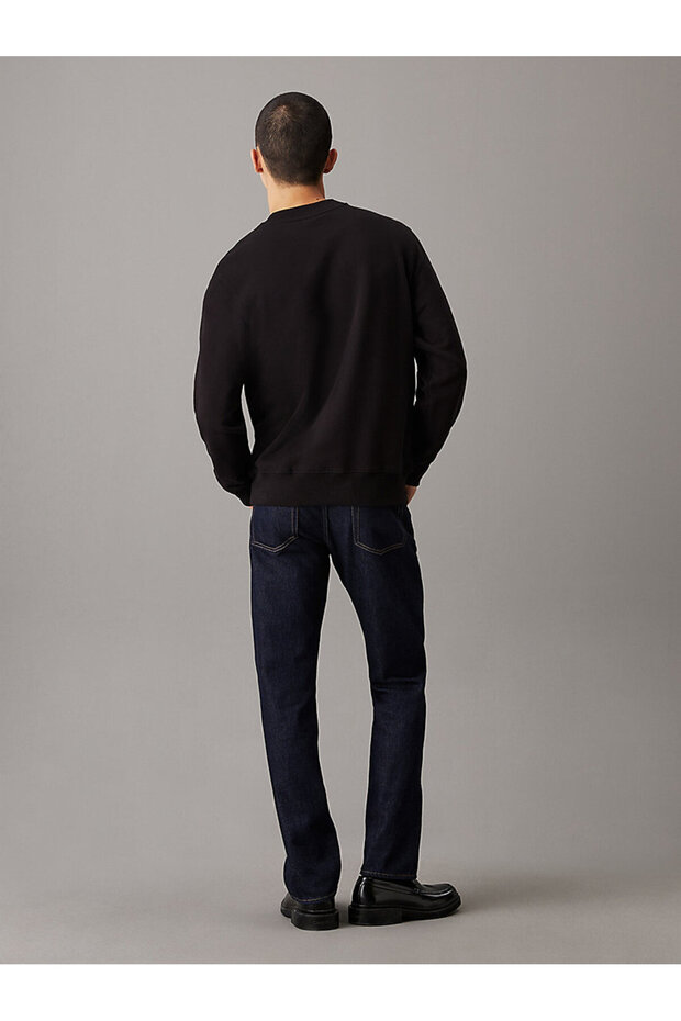 Erkek Chenille Monologo Sweatshirt - 2