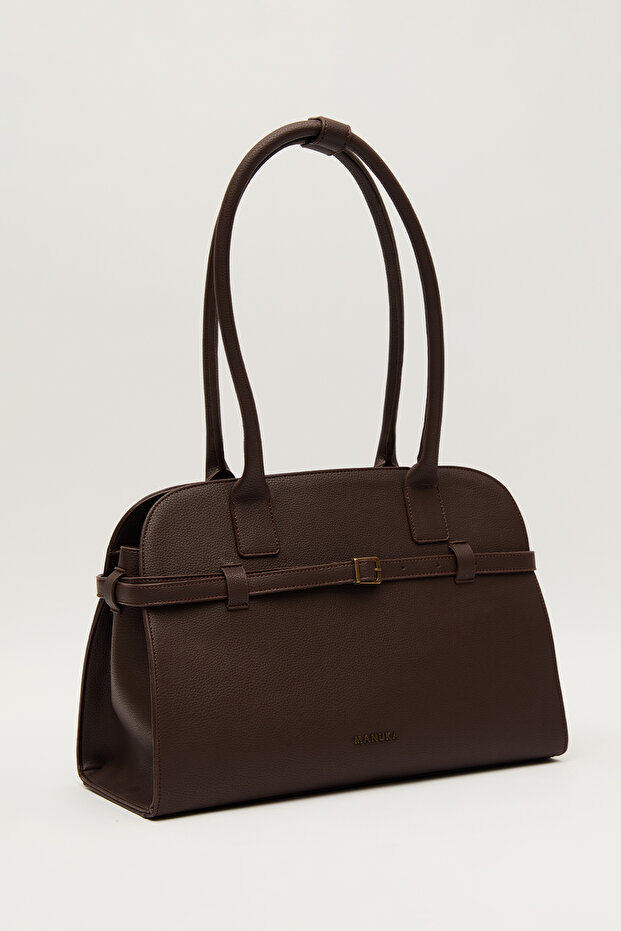 Brown Medium Belt Bag - 7