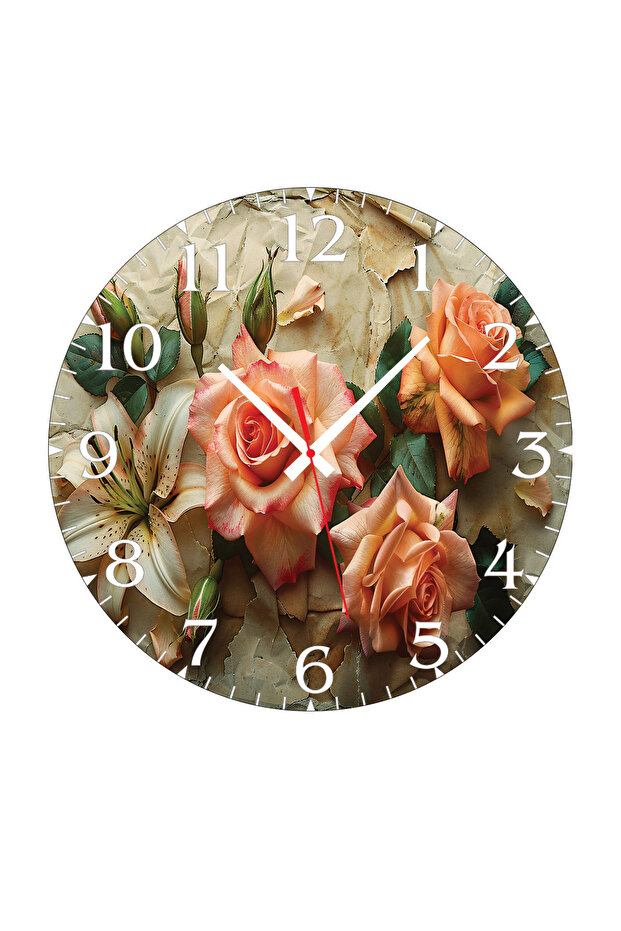 Duvar Mdf Tablo 5 Parça Set Ve saatli - 3