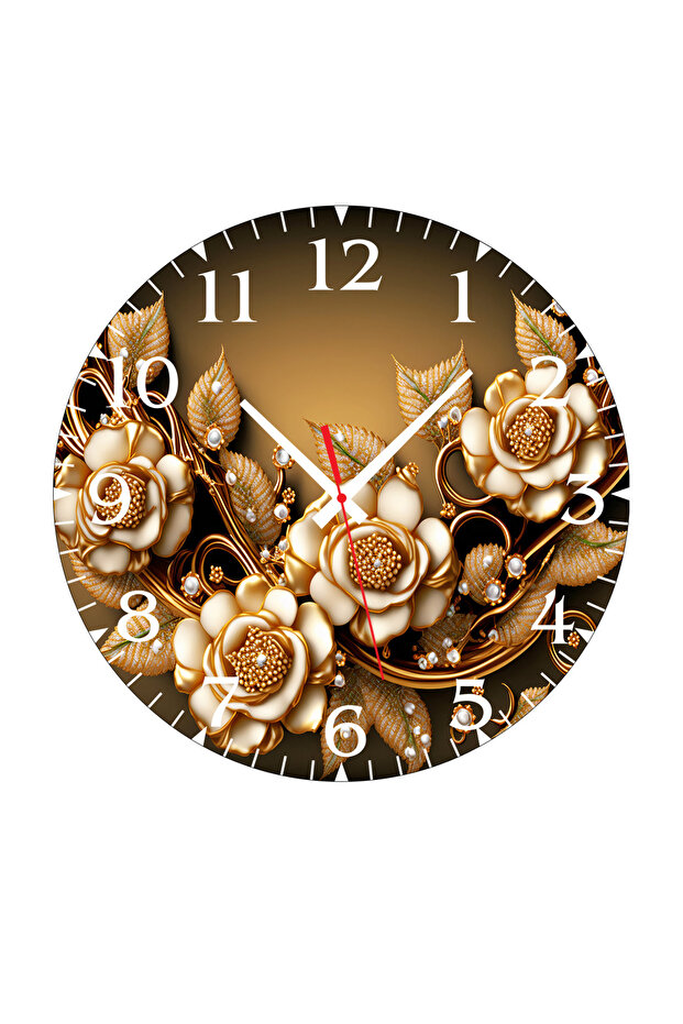 Duvar Mdf Tablo 5 Parça Set Ve saatli - 3