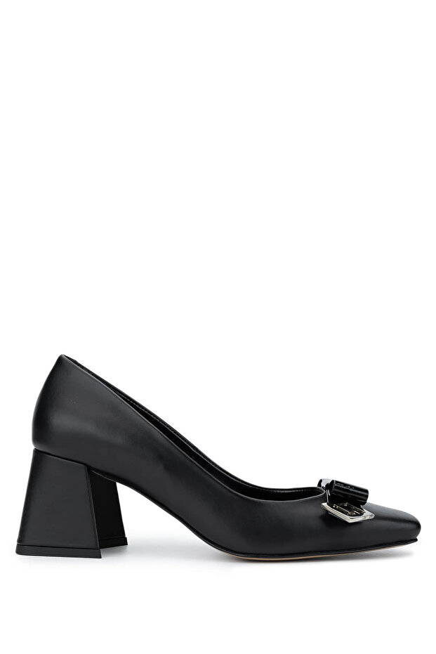 Women's Genuine Leather Heeled Shoes