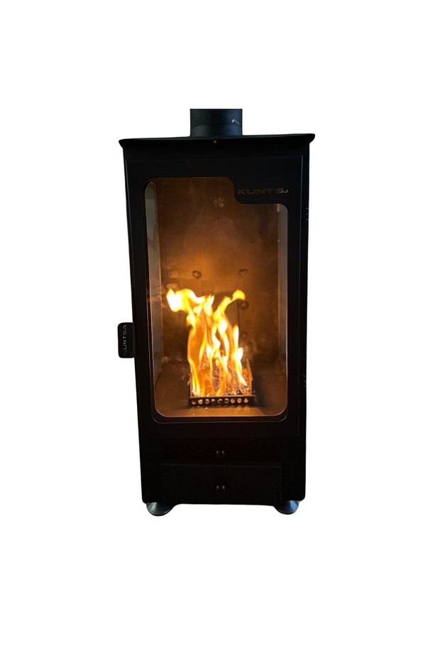 Sirius Tek Camlı Pelet Sobası Peletli Şömine - 4
