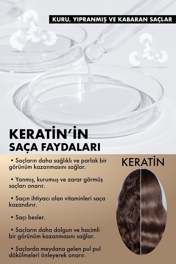 Keratin Smooth Şampuan 500 ml Keratinli Şampuan - 3