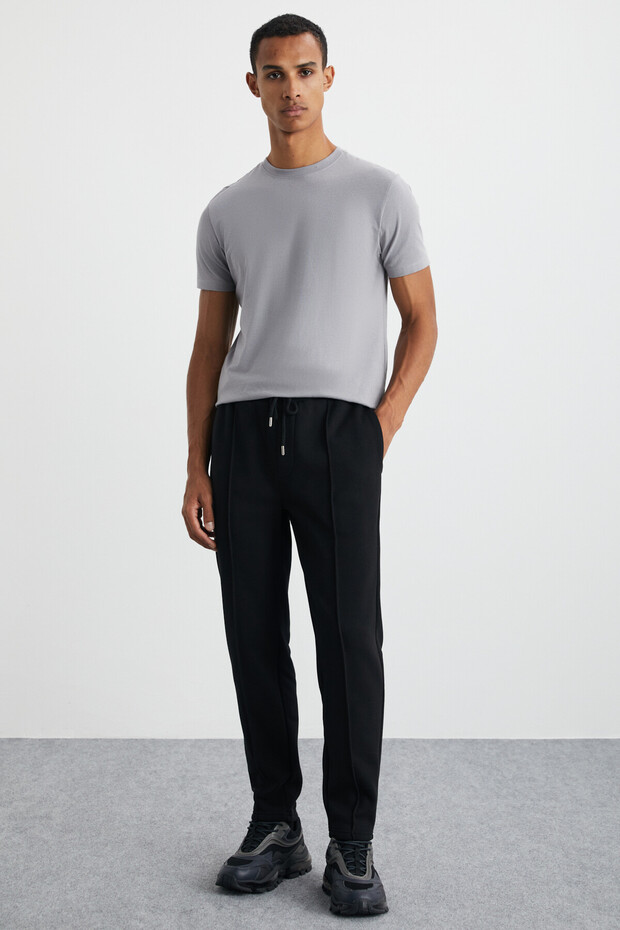 Ausar Men's Organic Cotton Black Sweatpants