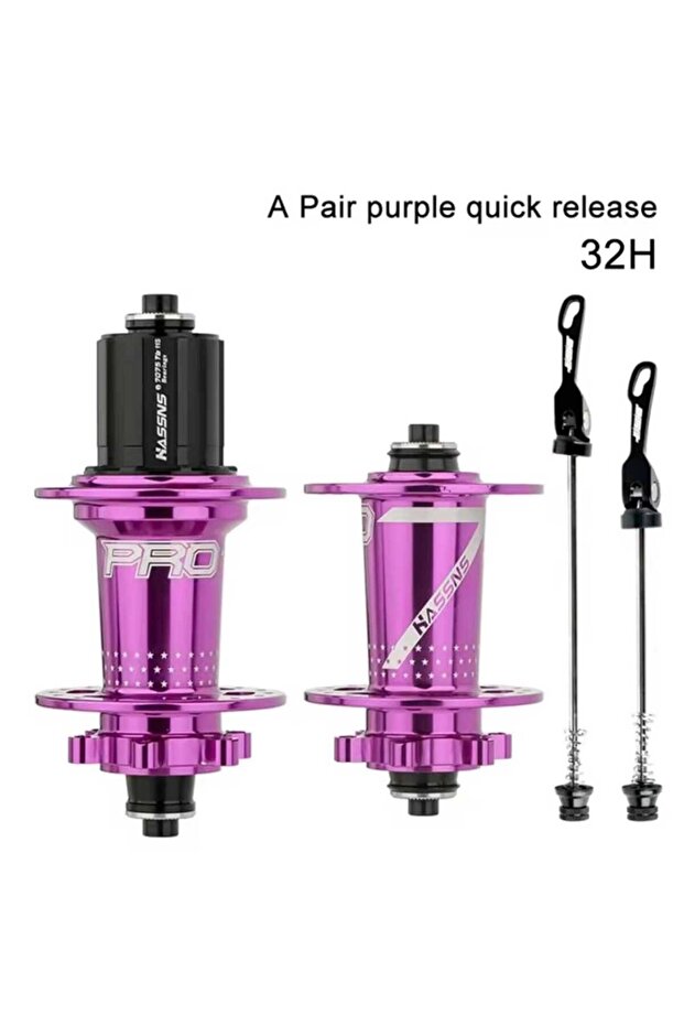 Hassns Pro 7 Ön Arka Göbek Seti 32 Delik (MOR) - 1