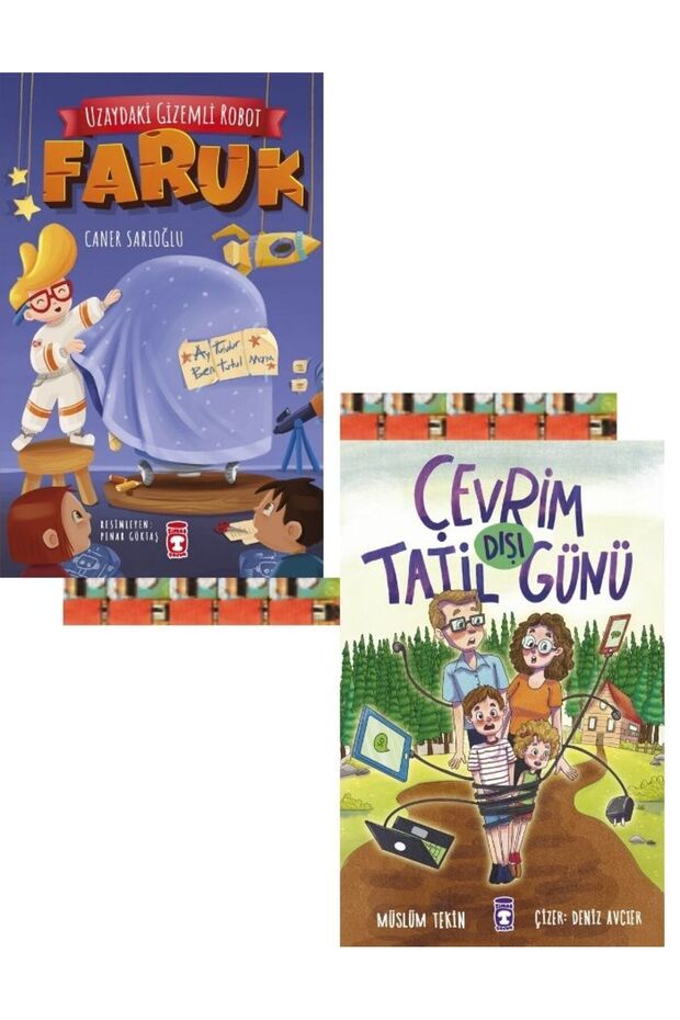 Uzaydaki Gizemli Robot - Faruk Çevrim Dışı Tatil Günü 2kitap