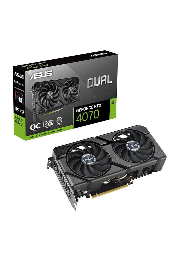 Rtx 4070 Dual-rtx4070-o12gd6-evo Oc 12gb Gddr6x 192bit Ekran Kartı - 1