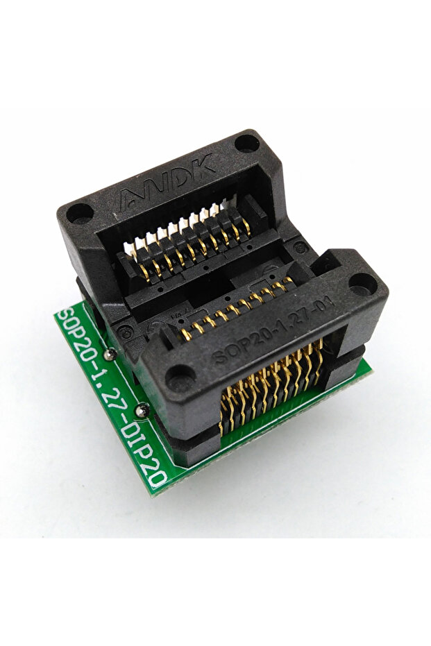 Sop20- 1.27 Dip 20 Socket Bios Header - 2