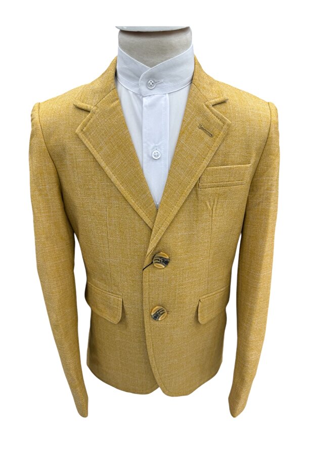 Boy's Sports Yellow Blazer Jacket