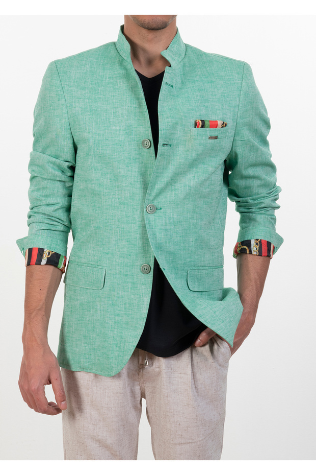 Hakim Yaka Mint Ceket - 2